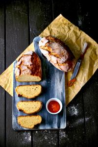 Rustic yellow corn bread 400g